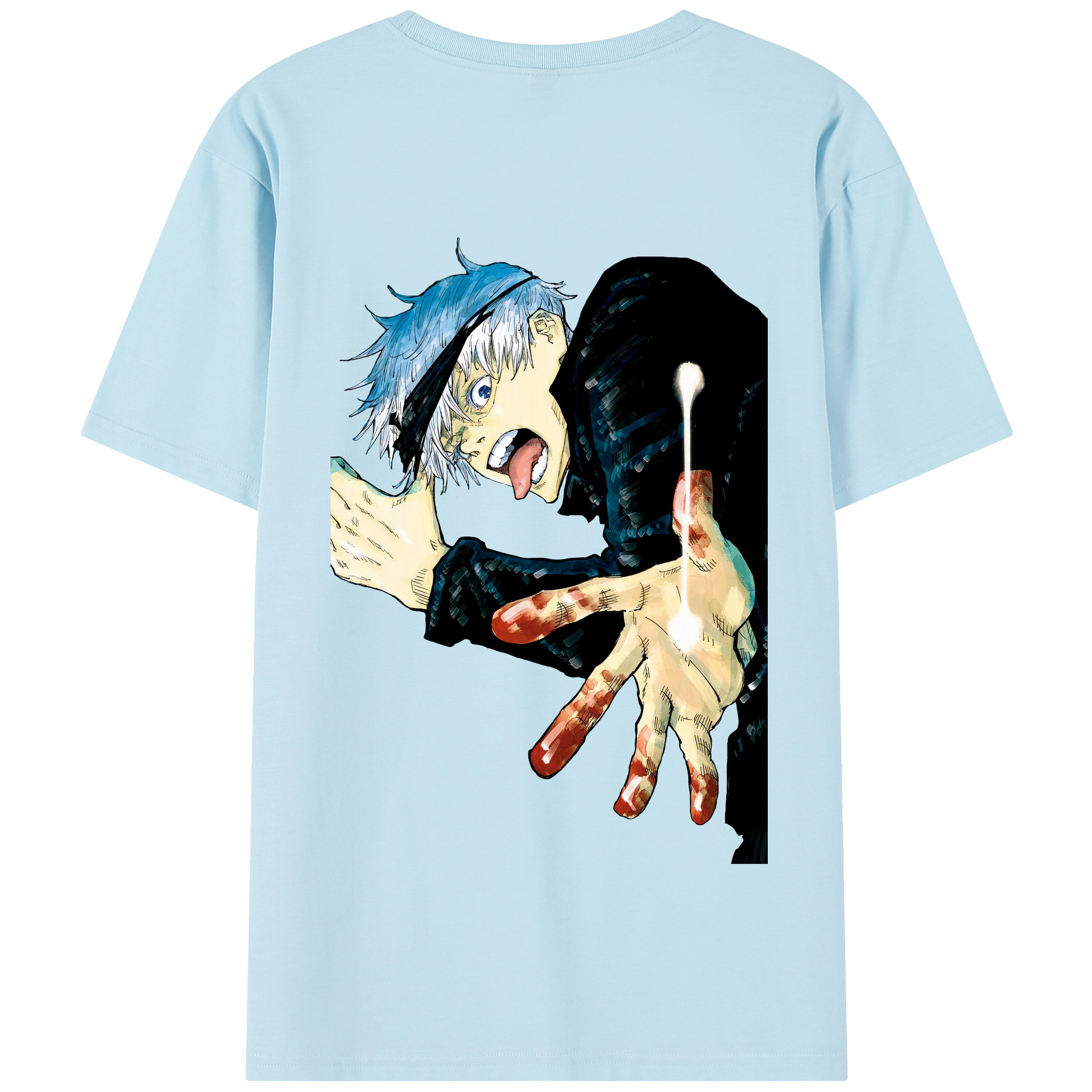 （画像用） 呪術廻戦 Jujutsu Kaisen 綿100％半袖Tシャツ（背面プリント）